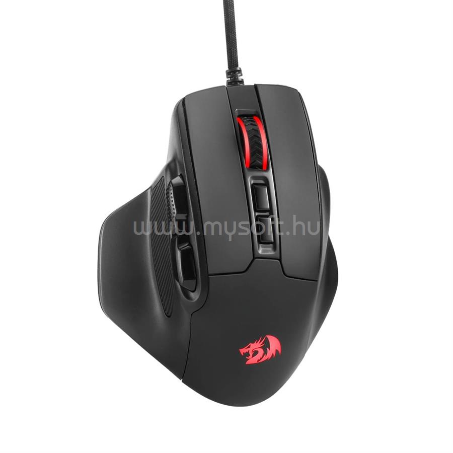 REDRAGON M806 Bullseye RGB Gaming Mouse Black