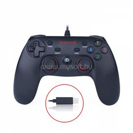REDRAGON Saturn USB Gamepad (fekete) 64225_/_G807 small