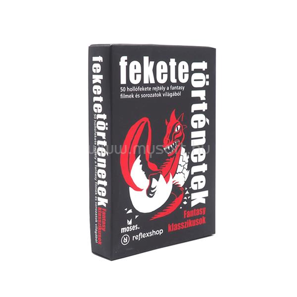 REFLEXSHOP Fekete történetek: Fantasy klasszikusok logisztori rejtvények