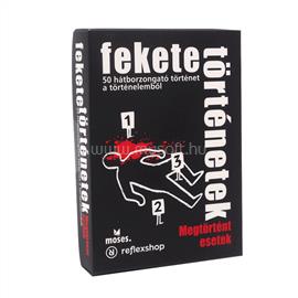 REFLEXSHOP Fekete történetek társasjáték - Megtörtént esetek logisztori rejtvények MSEBSRCE small