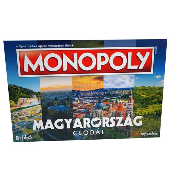 REFLEXSHOP Monopoly - Magyarország csodái társasjáték
