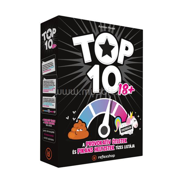 REFLEXSHOP TOP10 (18+) társasjáték
