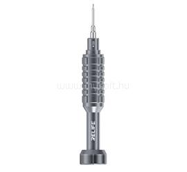 RELIFE RELIFE RL-730 STEEL CANNON KING precíziós csavarhúzó Phillips +0.8, ergonomikus markolat, EZÜST RL-730+0.8 small