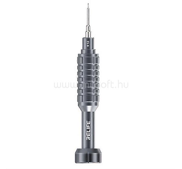 RELIFE RELIFE RL-730 STEEL CANNON KING precíziós csavarhúzó Phillips +1.5, ergonomikus markolat, EZÜST
