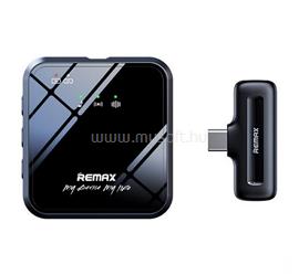 REMAX bluetooth mikrofon Type-C, LED jelzés, FEKETE REMAX_K11 small