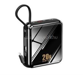 REMAX Sucha Series gyorstöltő Powerbank 10000mAh (fekete) RPP-285_BLACK small