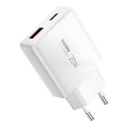 REMAX REMAX ULTRA THIN hálózati töltő USB-Type-C aljzat 20W, ultravékony, FEHÉR REMAX_RP-U01-AC small