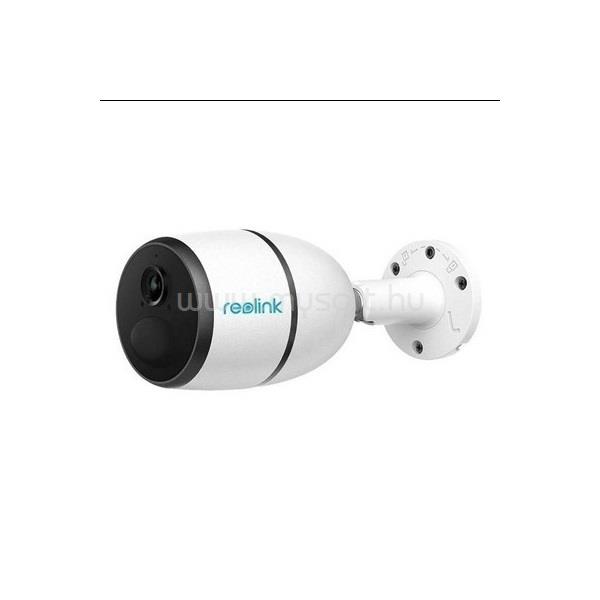 REOLINK GO Kamera, 1080p FullHD, 4G NanoSIM, Éjjellátó, Akkumulátoros, kültéri, fehér