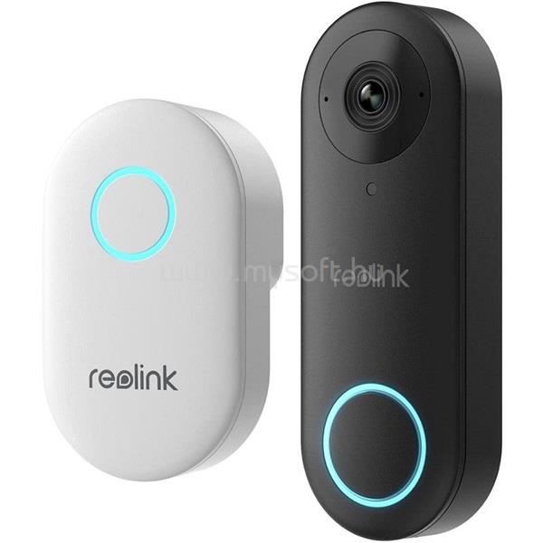 REOLINK Video Doorbell WiFi /5MP/H264/Dual-Band/ember felismerés/SD kártya/WiFi okoscsengő
