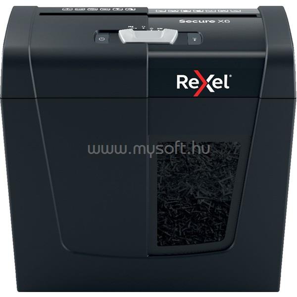 REXEL Secure X6 konfetti iratmegsemmisítő