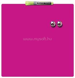 REXEL Üzenőtábla, mágneses, írható, rózsaszín, 36x36 cm 1903803 small