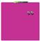 REXEL Üzenőtábla, mágneses, írható, rózsaszín, 36x36 cm 1903803 small