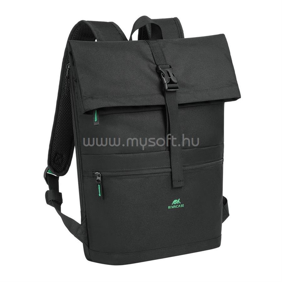 RIVACASE 5567 Gremio Eco Rolltop 15L backpack 15,6" Black