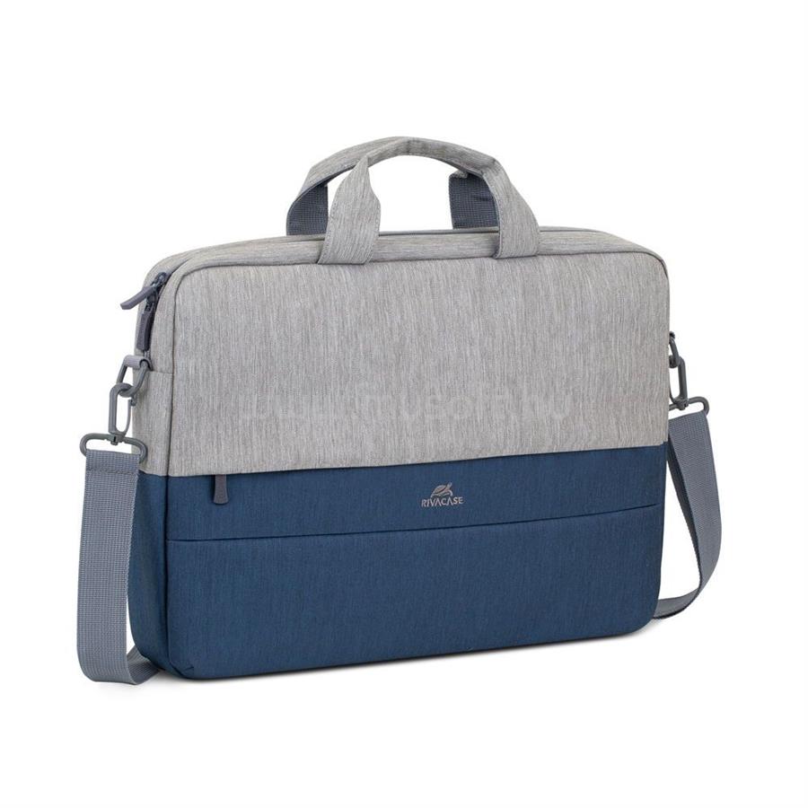RIVACASE 7532 Anti-theft Laptop Bag 15,6" Grey/Dark Blue