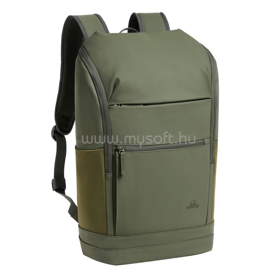 RIVACASE 7856 Eden ECO Urban backpack 20L Olive Green