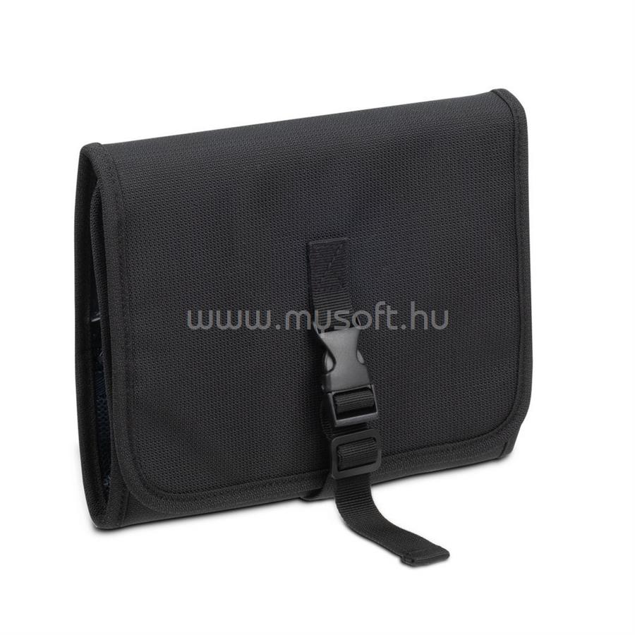 RIVACASE 8408 Tegel ECO Compact Travel toiletry case Black