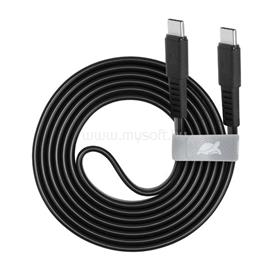 RIVACASE PS6005 BK12 ENG Type-C / Type-C Cable, 1,2m Black 4260403579473 small