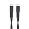RIVACASE PS6005 BK12 ENG Type-C / Type-C Cable, 1,2m Black 4260403579473 small