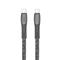 RIVACASE PS6105 GR12 Type-C / Type-C cable 1,2m Grey 4260403579497 small