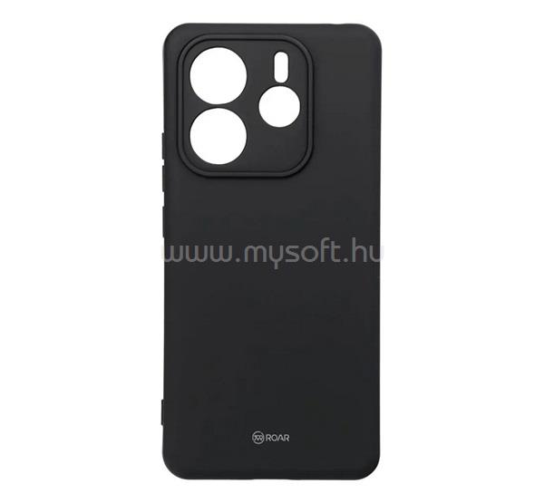 ROAR Redmi Note 14 5G ALL DAY szilikon telefonvédő matt FEKETE