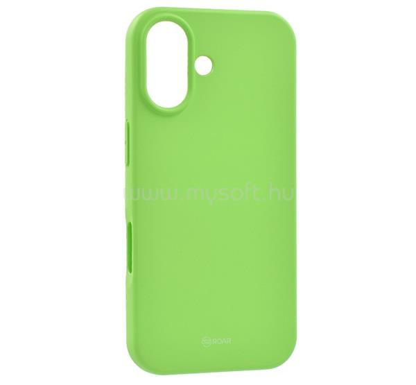 ROAR iPhone 17 ROAR ALL DAY szilikon telefonvédő matt VILÁGOSZÖLD