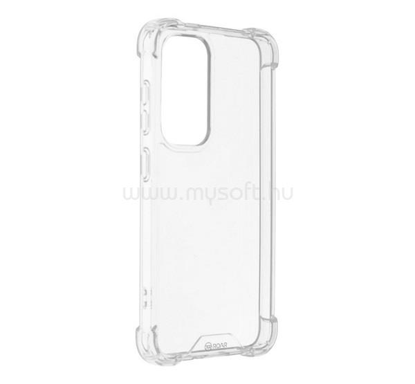 ROAR Samsung S24 JELLY ARMOR szilikon telefonvédő ütésállóság, légpárnás sarok, ÁTLÁTSZÓ