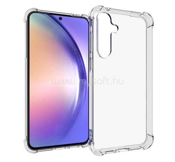 ROAR Samsung A35 5G ROAR JELLY ARMOR szilikon telefonvédő ütésállóság, légpárnás sarok, ÁTLÁTSZÓ