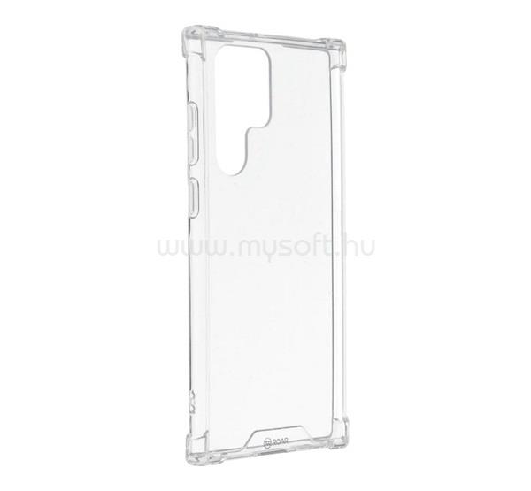 ROAR Samsung S25 Ultra JELLY ARMOR szilikon telefonvédő ütésállóság, légpárnás sarok, ÁTLÁTSZÓ