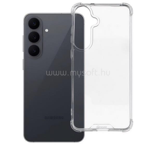 ROAR Samsung S26 FE / S25 FE ROAR JELLY ARMOR szilikon telefonvédő ütésállóság, légpárnás sarok, ÁTLÁTSZÓ