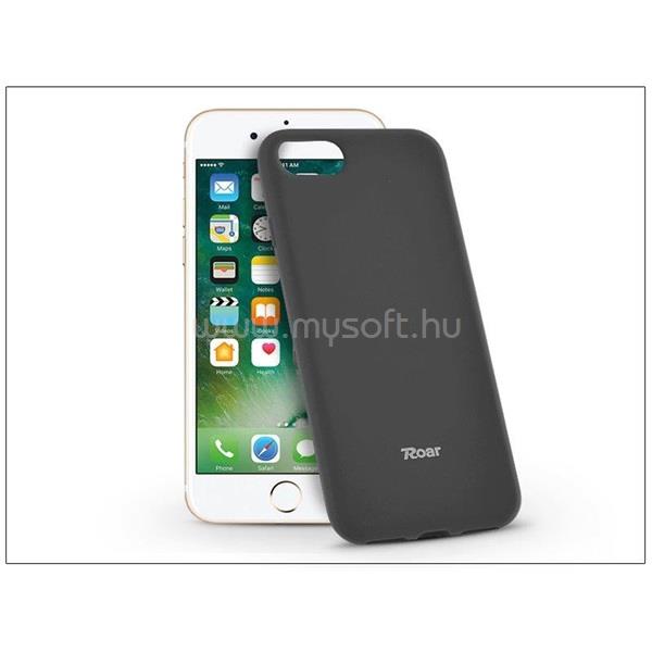 ROAR KC0027 iPhone 7/8/SE 2020 fekete szilikon hátlap