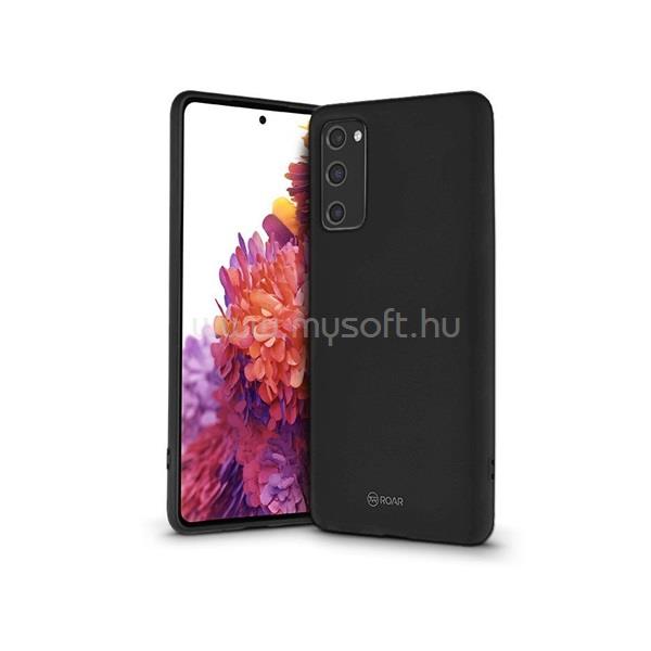 ROAR KC0664 Galaxy S20 FE fekete szilikon hátlap