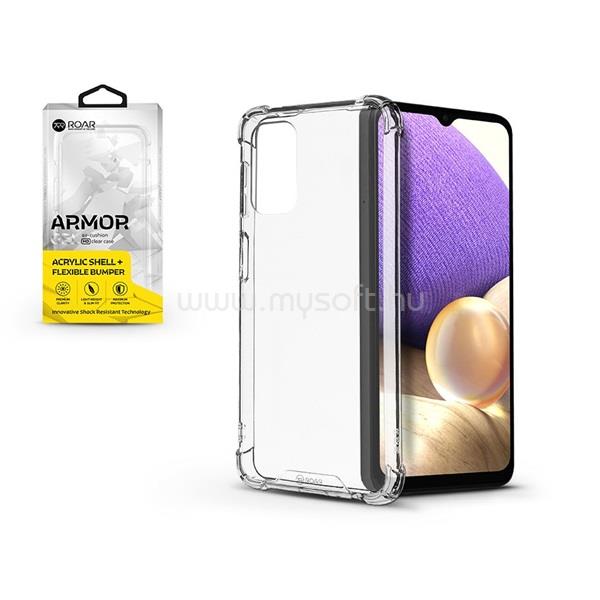 ROAR KC0676 Armor Samsung A32 5G átlátszó ütésálló szilikon védőtok