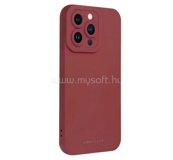 ROAR Samsung S26 Plus ROAR LUNA szilikon telefonvédő ultravékony, wireless, BORDÓ