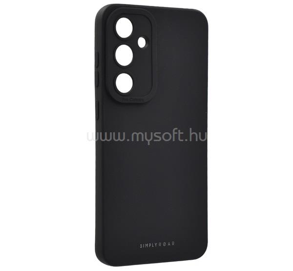 ROAR Samsung S25 LUNA szilikon telefonvédő ultravékony, wireless, FEKETE