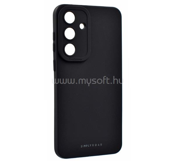 ROAR Samsung S25 FE ROAR LUNA szilikon telefonvédő ultravékony, wireless, FEKETE