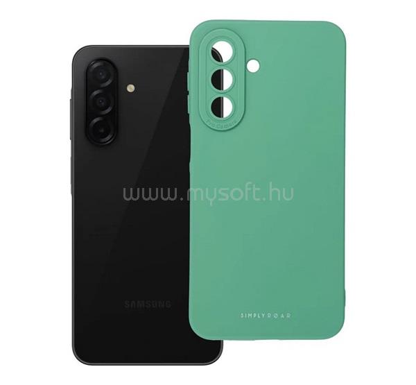 ROAR Samsung A27 5G ROAR LUNA szilikon telefonvédő ultravékony, wireless, MENTAZÖLD