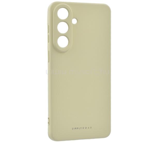 ROAR Samsung S26 Plus ROAR SPACE szilikon telefonvédő matt, prémium, BÉZS