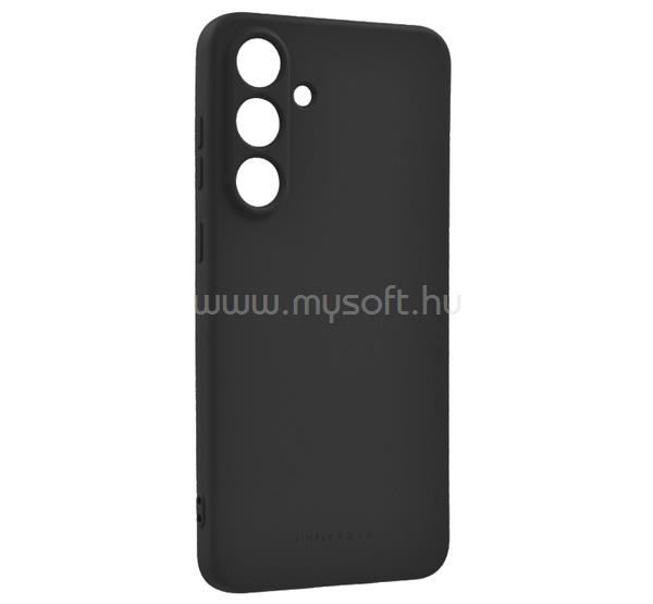 ROAR Samsung S25 FE ROAR SPACE szilikon telefonvédő matt, prémium, FEKETE