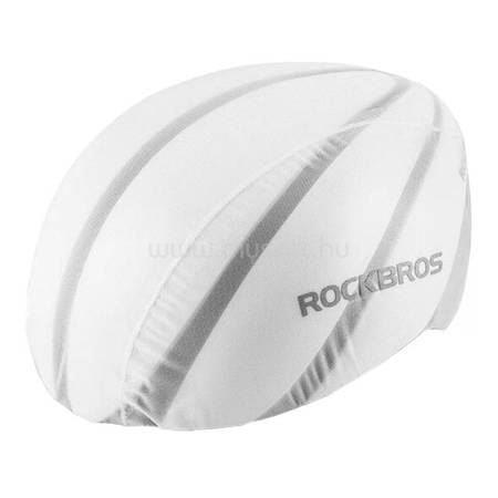 ROCKBROS kerékpáros sisakhuzat (fehér)