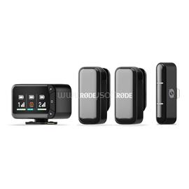 RODE Wireless Micro Camera Kit két csatornás kompakt vezeték nélküli mikrofon (USB-C), fekete WIMICROCKIT small