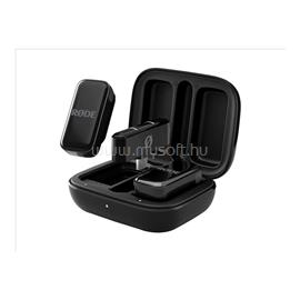 RODE Wireless Micro mikrofon - vezeték nélküli, mobil, 2xTX 1xRX, USB-C, fekete WIMICROC small