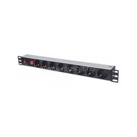 ROLINE INTELLINET PDU 8x SCHUKO 19" 1U 3m kapcsolós (fekete) 713986 small
