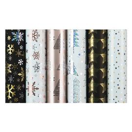 ROTOLUX NORDIC LIGHTS 0,7x1,5m metalizált és holografikus csomagolópapír ROT/NOLIG small