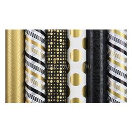 ROTOLUX TOUCH OF GOLD 0,7x2m lakkozott csomagolópapír ROT/TOGOL small