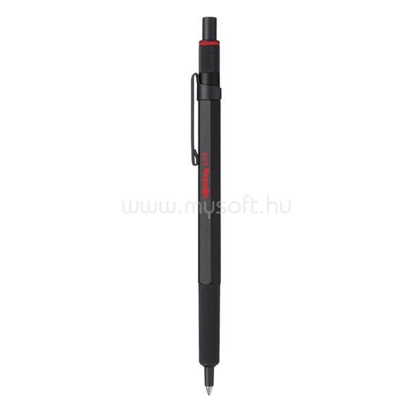 ROTRING 600 1,0mm fekete nyomógombos golyóstoll