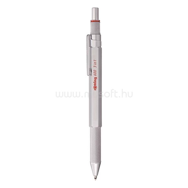 ROTRING 600 3:1 ezüst multifunkciós írószer