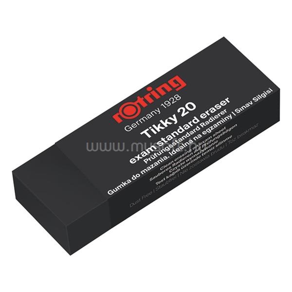 ROTRING Exam 20 fekete papírtokos radír