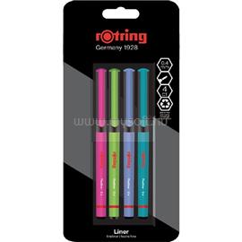 ROTRING Liner 4 db-os vegyes színű tűfilc készlet NRR2166331 small