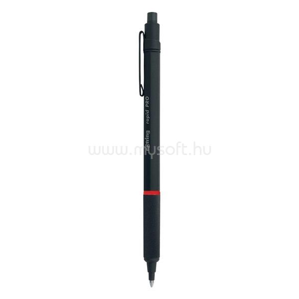 ROTRING Rapid Pro 1,0mm fekete nyomógombos golyóstoll