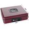 ROTTNER Pro Box Two bordó kulcsos pénztároló kazetta T06408 small